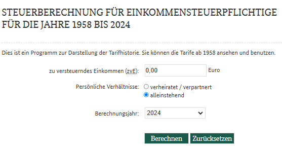 Zu Versteuerndes Einkommen Zve Rechner Bedeutung