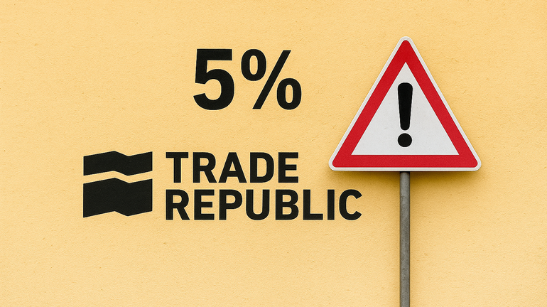 5 % Zinsen bei Trade Republic