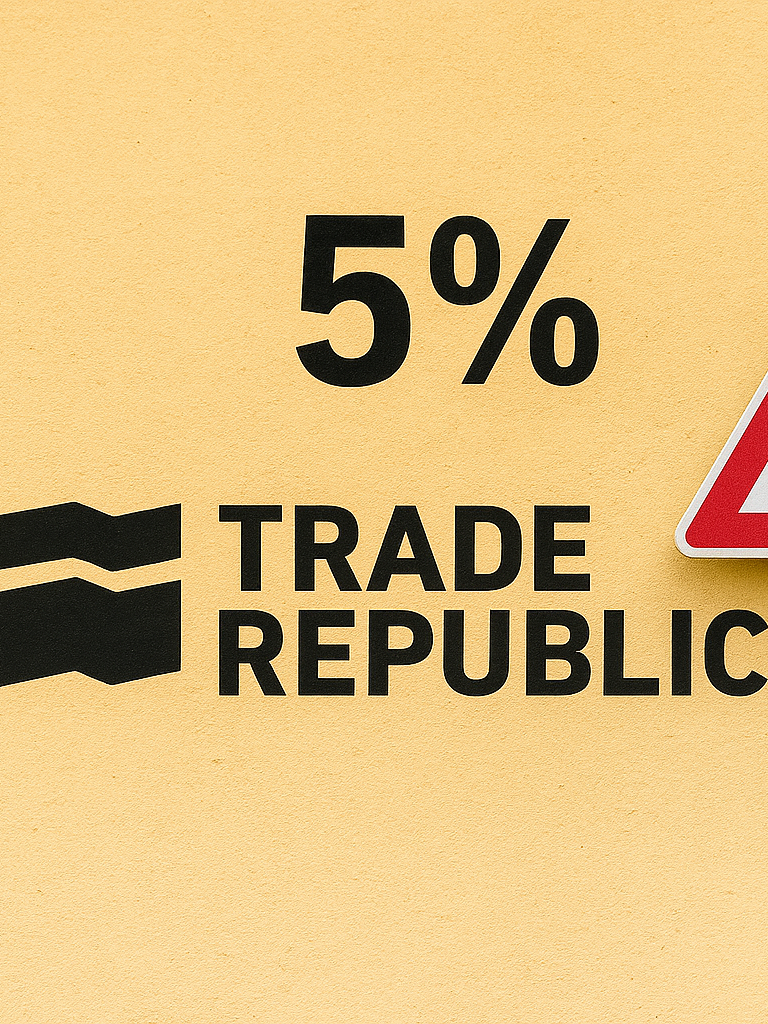5 % Zinsen bei Trade Republic