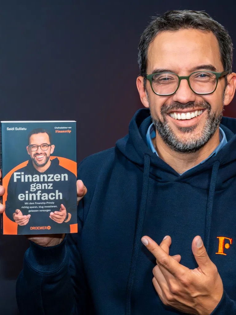 Saidi mit seinem Buch