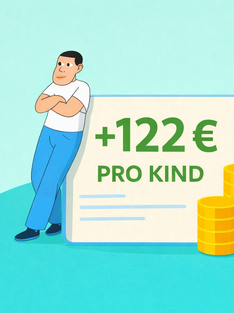 122 € im Monat mehr Rente pro Kind: So sicherst Du Dir den Zuschlag