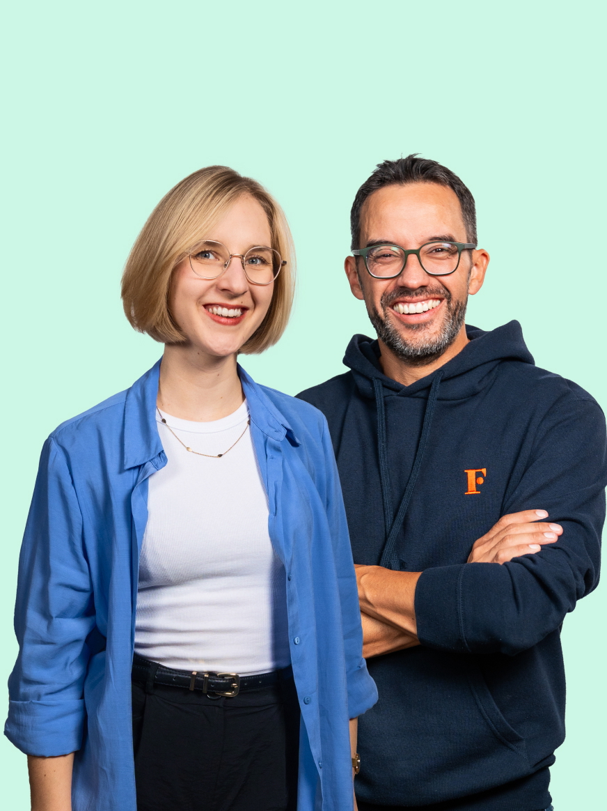 Nadine und Saidi