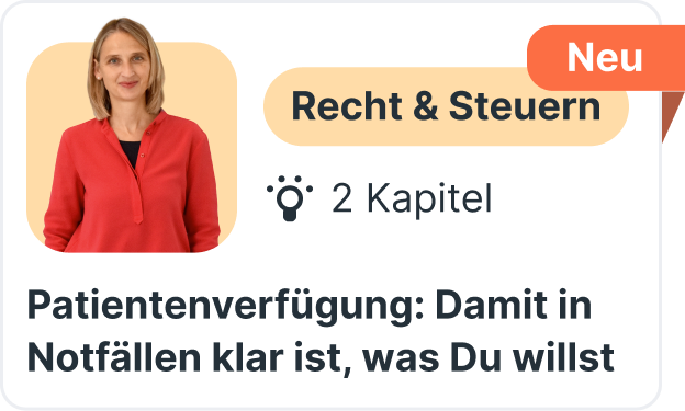 Britta Beate Schön Promo Patientenverfügung