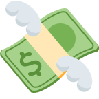 Geld mit Flügeln
