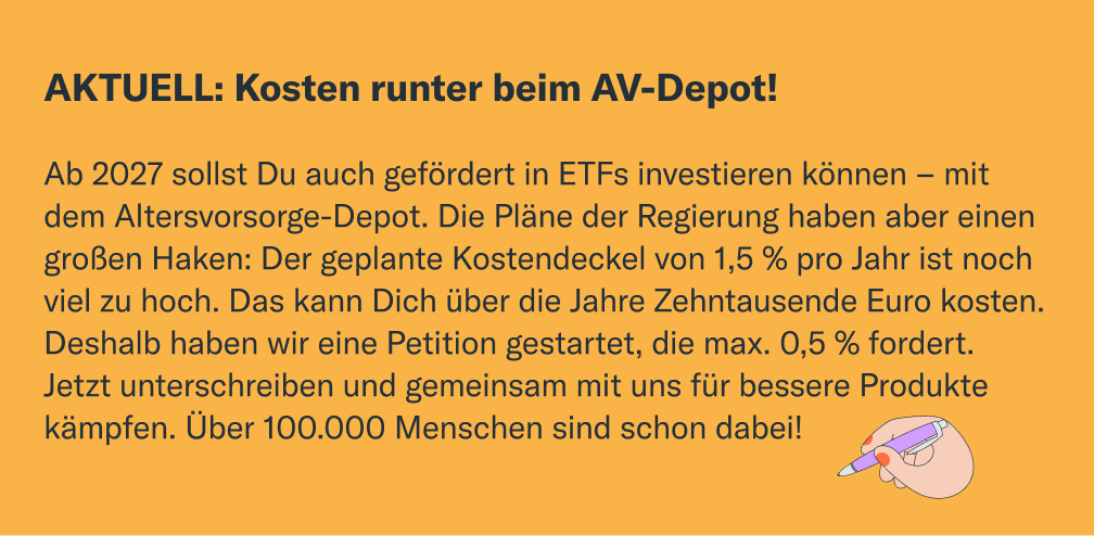 AKTUELL: Kosten runter beim AV-Depot!