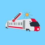 Bahn, Sonne, Thermometer