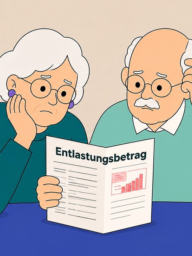 Älteres Paar sorgt sich um Entlastungsbetrag