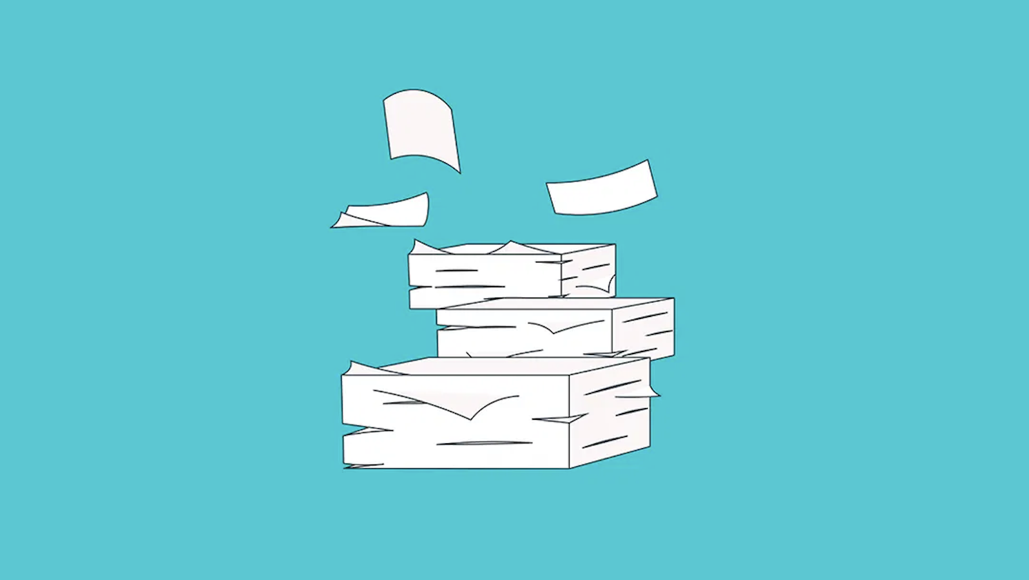 Papier Stapel