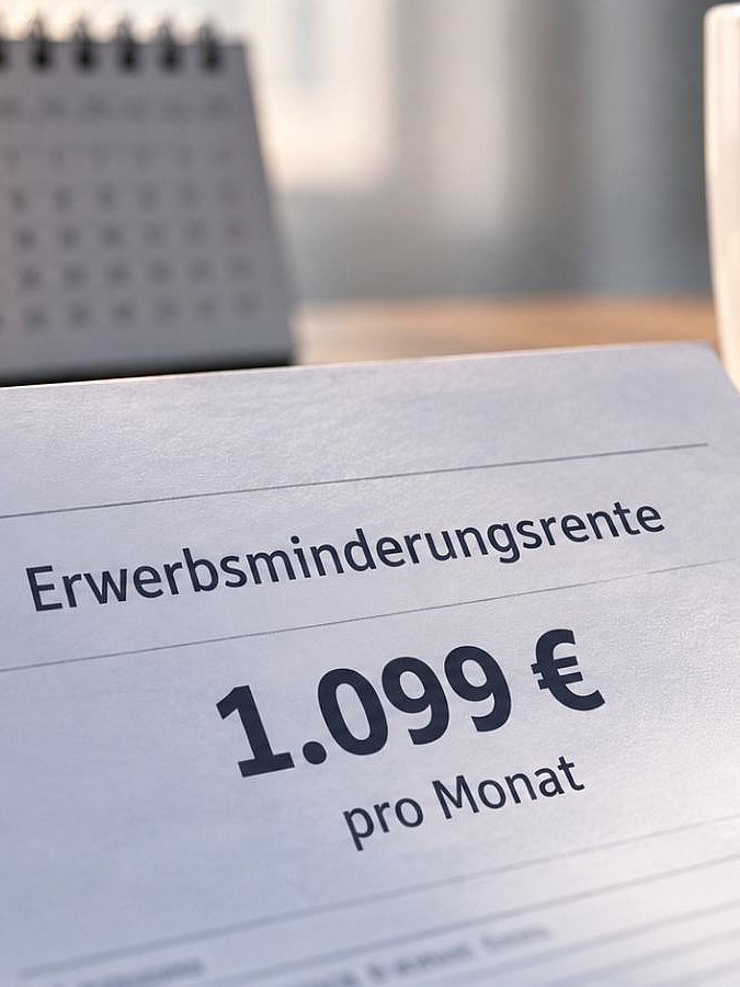 Erwerbmindernungsrente reicht nicht