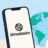 simsalasim handy vor weltkugel und fragezeichen