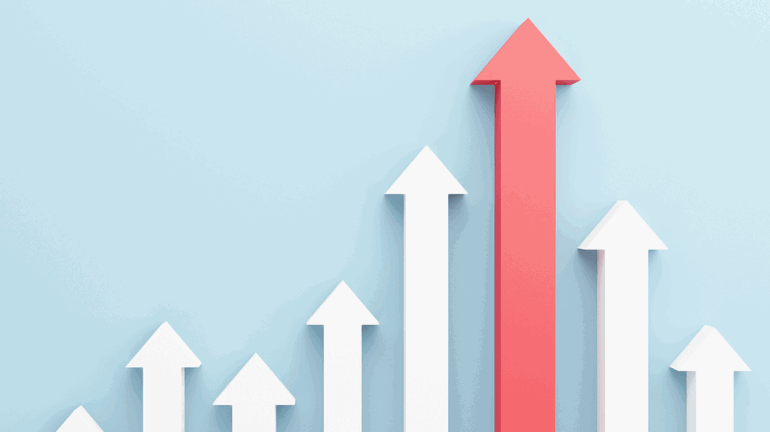 Pfeile, die nach oben Zeigen