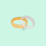 2 gebrochene Ringe