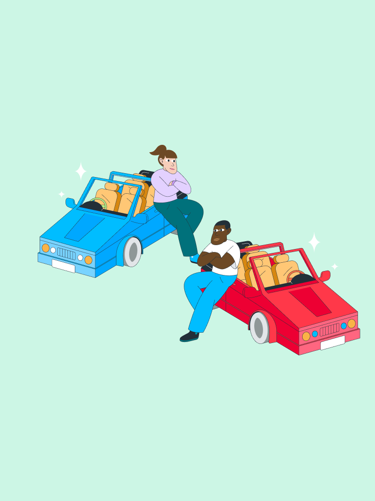 Weniger Auto gefahren als gedacht? Hol Dir Geld zurück