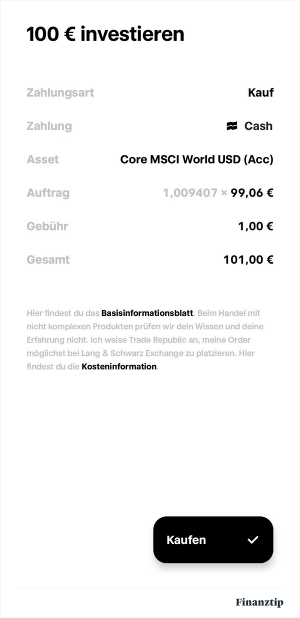 100euro investieren screenshot 100euro investieren screenshot
