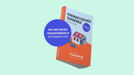Finanztip Buch: Energetisch Sanieren, mit den neuen Heizungsregeln, September 2023