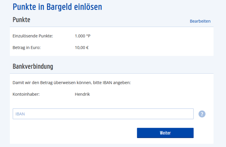 So überträgst Du Payback-Punkte auf Dein Konto.