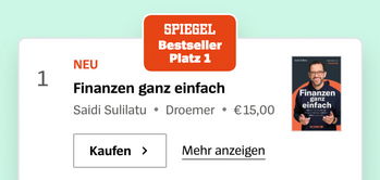 Spiegelbestseller Platz 1