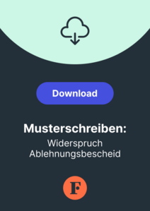Widerspruch Ablehnungsbescheid Widerspruch Ablehnungsbescheid