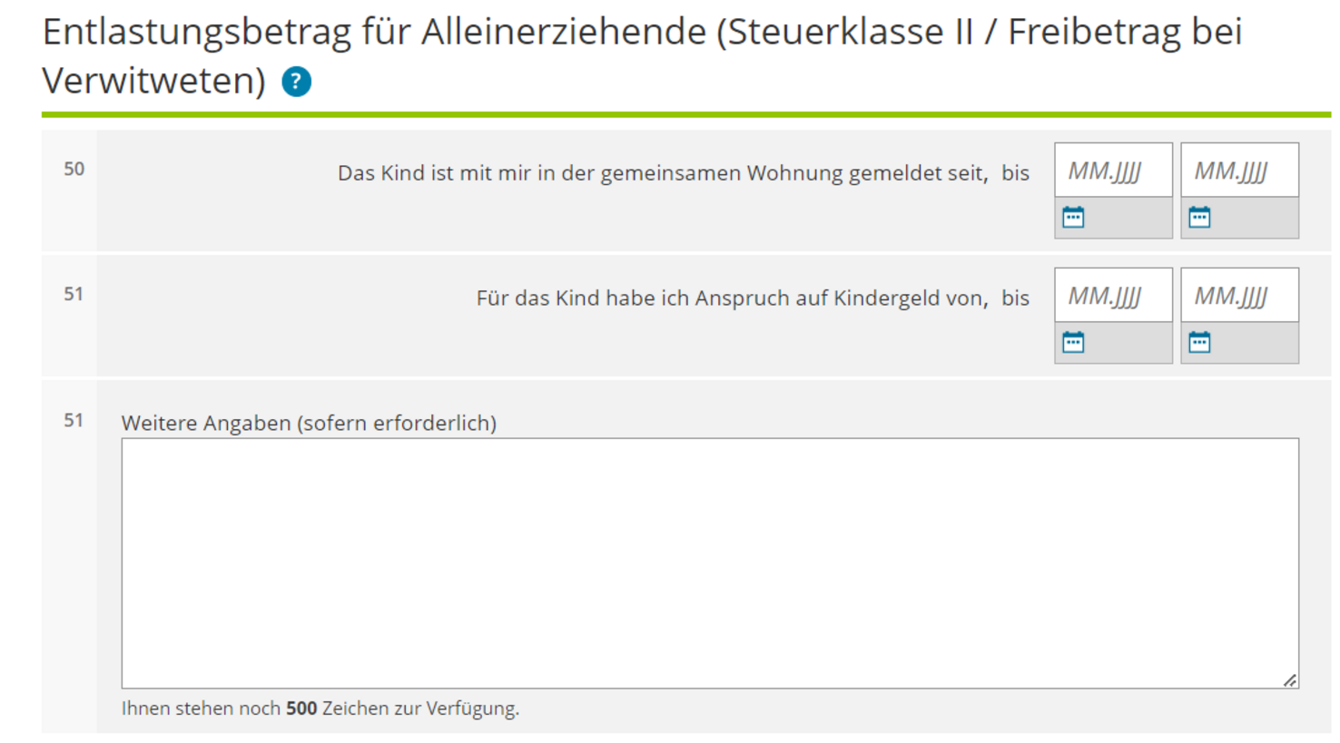 wie beantrage ich steuerklasse 2