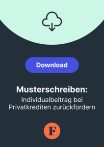 Musterschreiben: Individualbeitrag erstatten Musterschreiben: Individualbeitrag erstatten