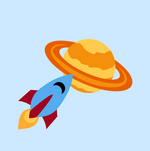 Rollenspiel zur Inflation Space Shuttle auf dem Weg zum Saturn