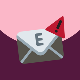 Email und Ausrufezeichen