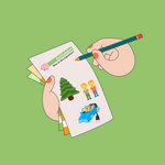 Nachhaltigkeit Definition Hand mit Stift notiert Gedanken zur Nachhaltigkeit