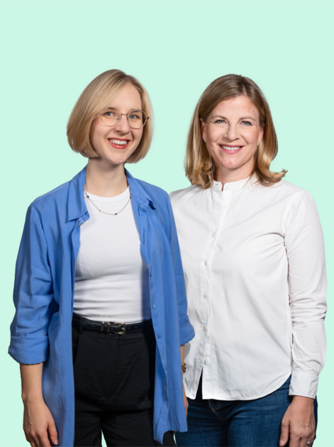 Bild von Katja und Nadine