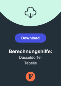 Berechnungshilfe für die Düsseldorfer Tabelle