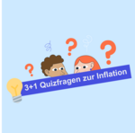 Quiz zur Inflation Zwei Köpfe mit Fragezeichen