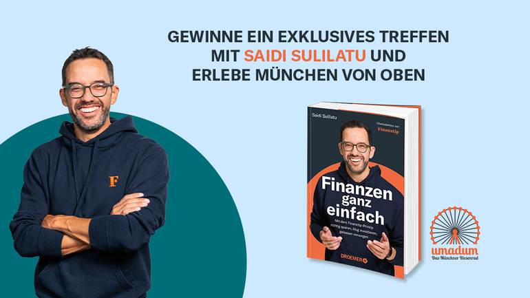 Saidi mit seinem Buch