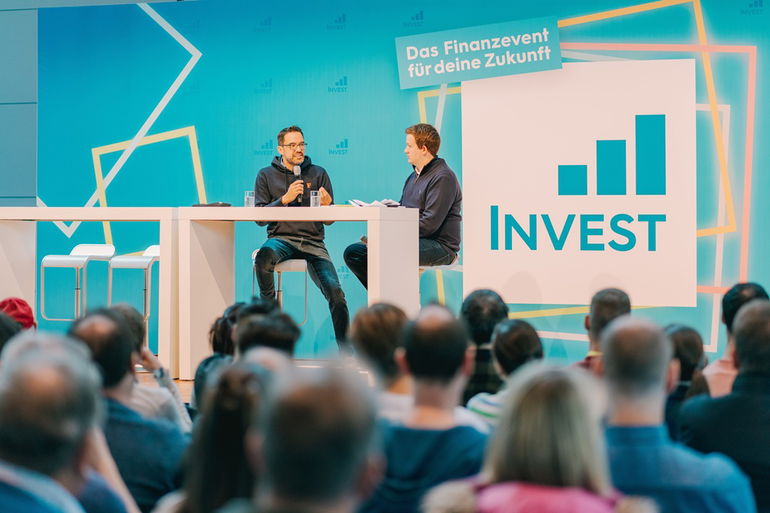 Saidi auf der Invest Stuttgart