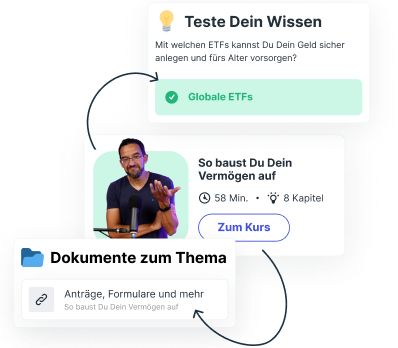 Unsere Videokurse in der Finanztip Academy