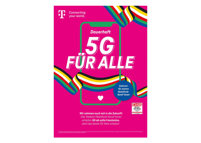 Telekom 5G-Upgrade Banner