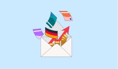 Geld in Umschlag