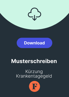 Musterschreiben Kürzung Krankentagegeld